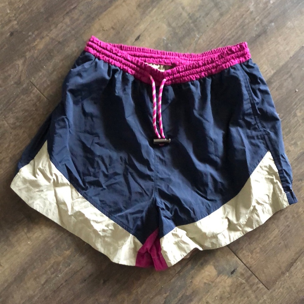 lululemon athletica Navy and Pink Athletic Shorts